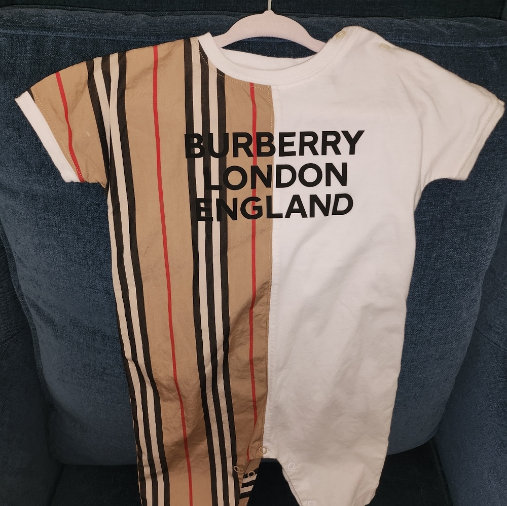 Baby/Toddler Burberry jumpsuit